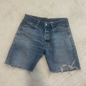 Signature by Levi Strauss Blue Jean Shorts Comfortable Fit